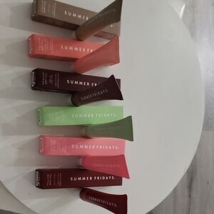 Set Of 6 Summer Fridays Skincare Collection - Pink, Green, Brown